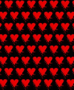 Heart Splatter_Repeat Pattern