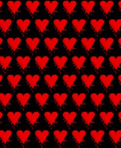 Heart Splatter_Repeat Pattern