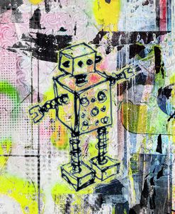 Graffiti Graphic Robot