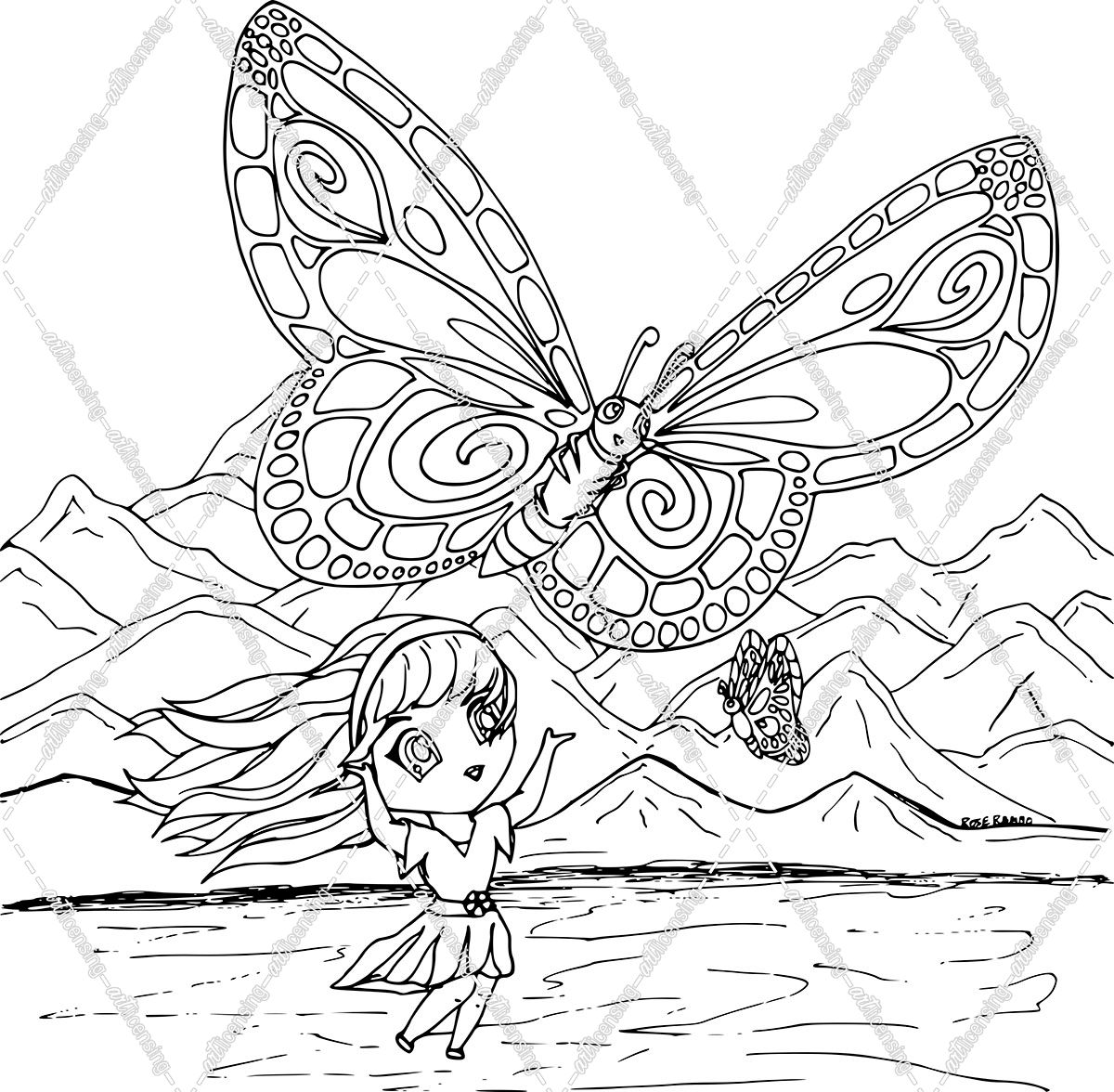 Butterfly Chibi