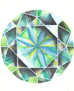 Faceted Starburst Round