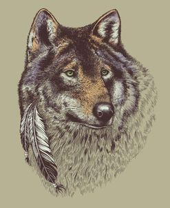 Wolf and Feathers