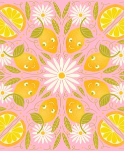 Lemons Happy Pattern