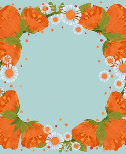 California Poppy Wreath