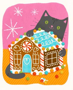 Xmas Gingerbread and Cat