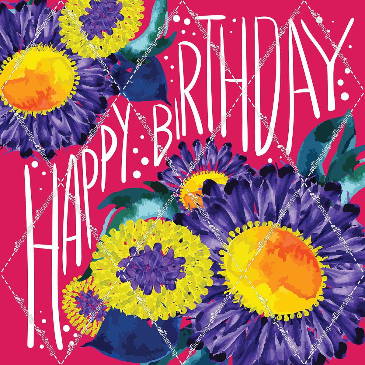 Chrysanthemum 1 – Happy Birthday