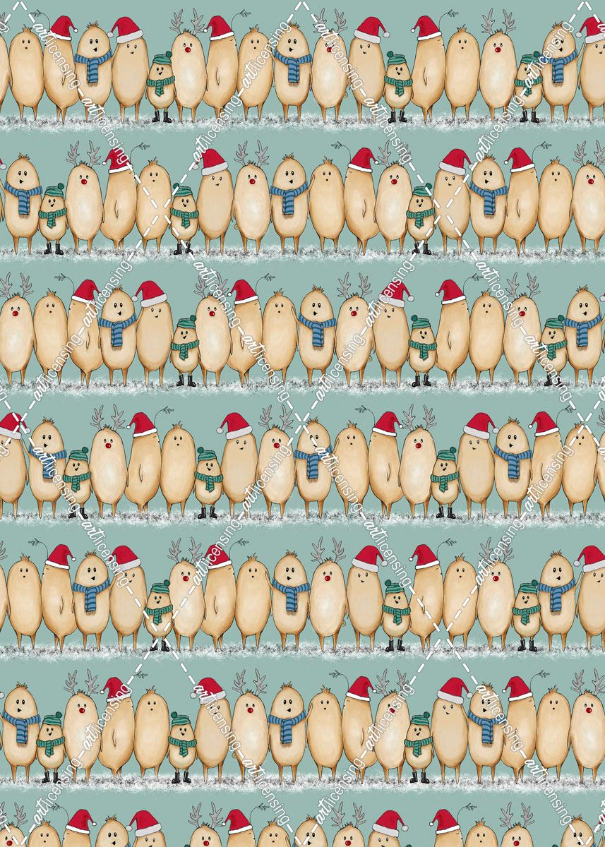 Human Beans 8 – Giftwrap Sheet