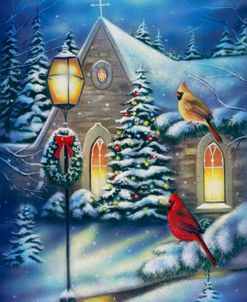 Courtyard Cardinals