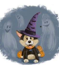 Halloween Pup