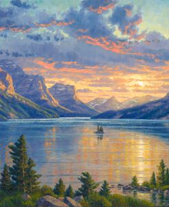 Glacier Park Sunset