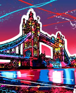 Colorful Tower Bridge London