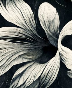 B070 Flowers Black White