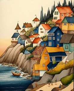 Folk Art Harbors 17