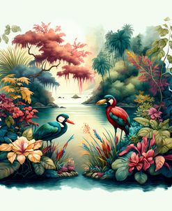 Tropical Watercolor Paradise 6