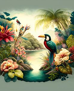 Tropical Watercolor Paradise 7