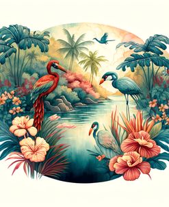 Tropical Watercolor Paradise 8