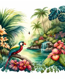 Tropical Watercolor Paradise 9