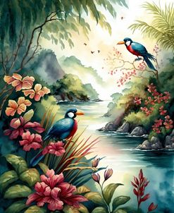 Tropical Watercolor Paradise 18