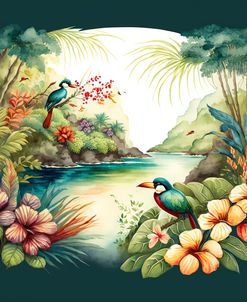 Tropical Watercolor Paradise 12