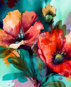 Watercolor Expressive Flowers 9
