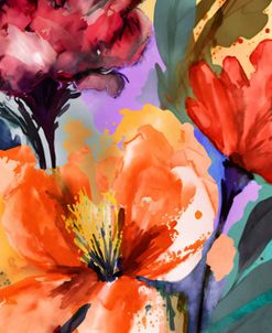 Watercolor Expressive Flowers 6