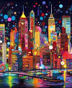 Pop Art New York By Night 7
