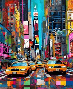 Pop Art New York Color 3