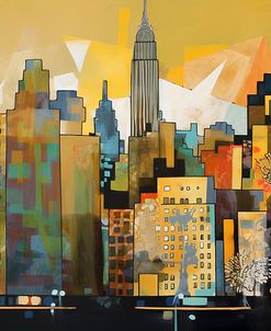 Pop Art New York Gold 8