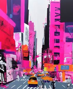 Pop Art New York Pink 6