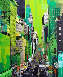 Pop Art New York Green