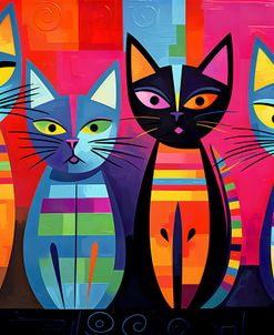 Colorful Cat 1