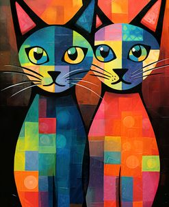 Colorful Cat 8