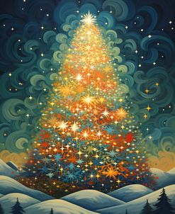 Art Deco Christmas Tree 1
