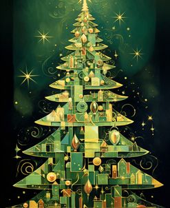 Art Deco Christmas Tree 2