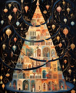 Art Deco Christmas Tree 3