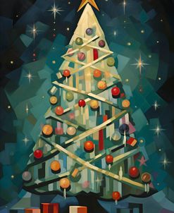 Art Deco Christmas Tree 4