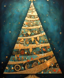 Art Deco Christmas Tree 9