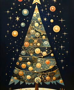 Art Deco Christmas Tree 10