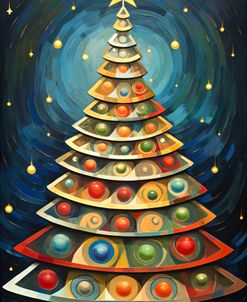 Art Deco Christmas Tree 5