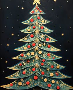 Art Deco Christmas Tree 6