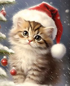 Christmas Kitten 5