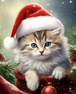 Christmas Kitten 6