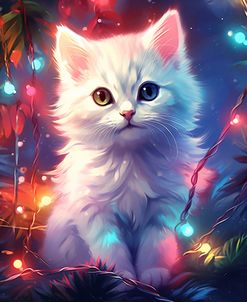 Christmas Kitten 8