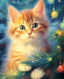 Christmas Kitten 9