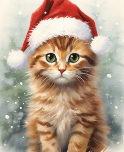 Christmas Kitten 1
