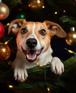 Happy Christmas Dog 2