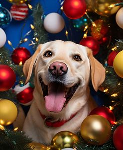Happy Christmas Dog 4