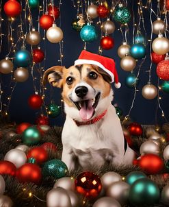 Happy Christmas Dog 6