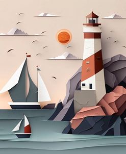 Mid Century Coastal Scenes 22