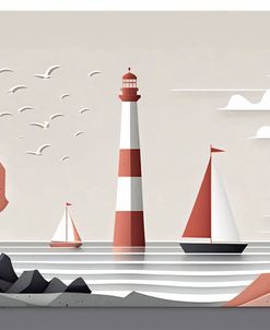 Mid Century Coastal Scenes 40